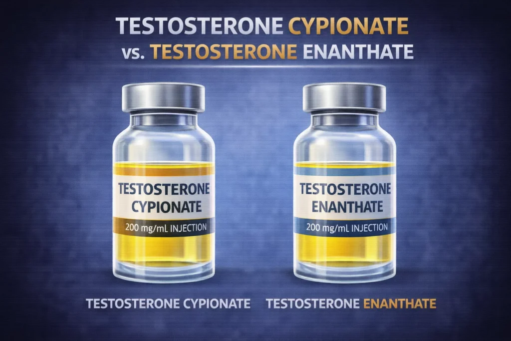 testosterone cypionate vs enanthate